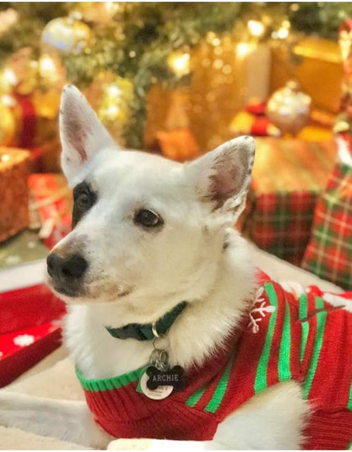 Load image into Gallery viewer, Dog Snow Sweaters Snowman Sweaters Xmas Dog Holiday Sweaters New Year Christmas Sweater Pet Clothes for Small Dog and Cat
